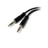 Thumbnail 3 : StarTech.com 3.5mm 4-Pin to 2x 3-Pin 3.5mm Headset Splitter