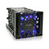 Thumbnail 1 : Icy Dock Black Vortex MB074SP-B 3.5" HDD 4 in 3 Module Cooler Cage