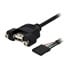 Thumbnail 1 : StarTech 0.3m Panel Mount USB A to Motherboard Header Cable