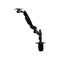 Thumbnail 1 : Silverstone Desk Clamp Full Range Single Monitor Arm Height/Tilt/Swivel/Pivot