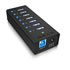 Thumbnail 1 : Seven Port Icy Box USB 3 + USB Charger