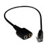 Thumbnail 1 : Xclio PC Headset Dual 3.5mm Audio/Microphone to RJ9 Phone Adapter Cable