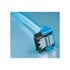 Thumbnail 1 : Akasa Day Glo Blue UV 45cm Right angle SATA I/II Cable