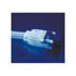 Thumbnail 2 : Akasa Day Glo Blue UV 45cm Right angle SATA I/II Cable