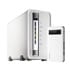 Thumbnail 1 : 2 Bay NAS QNAP TS-212E with Wireless Storage Device QG-103N