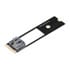 Thumbnail 1 : M.2 Slot to SATA Cable Adaptor from AKASA AK-PCCMSA-02