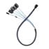 Thumbnail 1 : Silverstone SST-CPS05 12Gbs MiniSAS HD SFF-8643 to SATA 7pin+SIDEBAND cable 0.5M