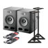 Thumbnail 1 : Focal Alpha 80 Monitor Speaker (Pair) With Stands and Leads