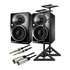 Thumbnail 1 : Neumann KH120 A Monitor Speakers + AH Adjustable Stands + Leads