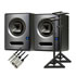 Thumbnail 1 : PreSonus - 'Sceptre S8' Speakers (Pair) + Stands + Leads