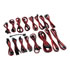 Thumbnail 1 : C-Series AXi, HXi & RM PSU Premium Black/Red Cable Kit from CableMod