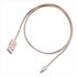 Thumbnail 1 : Silverstone SST-CPU01G Gold Reversible USB-A to Reversible Micro USB B cable