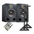 Thumbnail 1 : ADAM A8X 8" Nearfield Monitor Speaker (Pair) + Stands + Leads