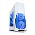 Thumbnail 1 : CIT G Force White/Blue PC Gaming Case with Window