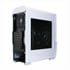 Thumbnail 4 : CIT G Force White/Blue PC Gaming Case with Window
