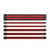Thumbnail 1 : Thermaltake TtMod 30cm Black/Red Sleeved Cable Management Kit