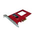 Thumbnail 1 : Lycom PE-132 U.2 NVMe SSD Adaptor PCIe 3.0 x4