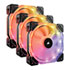Thumbnail 1 : Corsair HD120 RGB 120mm LED 3 Fan Kit with Lighting Controller