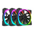Thumbnail 1 : NZXT 120mm Aer RGB Premium Digital LED PMW Fan Triple Pack