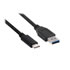 Thumbnail 3 : Club 3D 1m USB 3.1 Type-C to Type A Robust Cable Male/Male 4K 60Hz ~60Watt