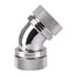 Thumbnail 1 : Pacific PETG Tube 45-Degree dual chrome compression fitting 16mm OD from Thermaltake