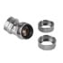 Thumbnail 2 : Pacific PETG Tube 45-Degree dual chrome compression fitting 16mm OD from Thermaltake