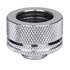 Thumbnail 1 : Pacific PETG Tube 16mm OD Chrome Compression Fitting from Thermaltake
