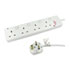 Thumbnail 1 : Scan 5m 4 Gang Extension Lead w/ Surge Protection