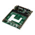 Thumbnail 1 : 25SAT22MSAT Dual mSATA SSD to 2.5” SATA RAID Adapter Converter