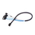 Thumbnail 1 : Silverstone 60cm SST-CPS05-RE 12Gb MiniSAS HD SFF-8643 to SATA 7pin+ Sideband cable