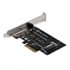 Thumbnail 1 : Silverstone ECM21 M.2 (NGFF) NVMe to PCI-E X4 adapter card