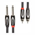 Thumbnail 1 : Roland 15FT / 4.5M Dual 6.3mm (1/4") to Dual RCA Interconnect Cable