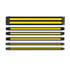 Thumbnail 1 : Thermaltake TtMod 30cm Black/Yellow Sleeved Cable Management Kit