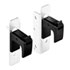 Thumbnail 1 : SilverStone SST-RA03B High Quality Auto Lock Handle for 2U Rackmount Chassis, Aluminum, SGCC