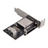 Thumbnail 1 : SilverStone Internal Mini SAS 26pin SFF8087 to External 36pin SFF8088 om PCI-E Card Brac