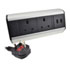 Thumbnail 1 : LMS Desktop Bench Mountable PDU 2 x UK Sockets & 2 x USB