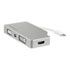 Thumbnail 1 : Startech 4-in-1 USB-C to VGA, DVI, HDMI or mDP 4K Aluminum Travel A/V Adapter Hub