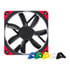 Thumbnail 1 : Noctua 120mm NF-S12A PWM CHROMAX Airflow Fan with Swappable Anti-Vibration Pads