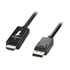 Thumbnail 1 : 2M Lindy HDMI to DisplayPort 1.2 Cable 4K 30Hz