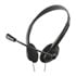 Thumbnail 1 : Xclio Home & Office Stereo Head Set with Microphone Noise Cancelling 3.5mm Jack Black