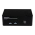 Thumbnail 1 : Startec Dual DisplayPort USB KVM Switch with Audio & USB 2.0 Hub