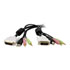 Thumbnail 1 : Startech KVM Cable DVI USB Audio & Microphone - 1.8m