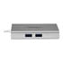 Thumbnail 2 : USB-C Multiport Adapter for Laptops  Power Delivery 4K HDMI - GbE - USB 3.0 - Silver & White