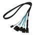 Thumbnail 1 : 100cm SFF-8643 to SATA Cable from Highpoint