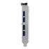 Thumbnail 3 : HighPoint RocketU 1344A 4-Port USB 3.1 PCIe 3.0 x4 HBA