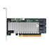 Thumbnail 1 : HighPoint SSD7120 4 Port U.2 RAID PCIe Adaptor