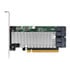 Thumbnail 1 : HighPoint SSD7120 4 Port U.2 RAID PCIe Adaptor