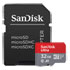 Thumbnail 1 : SanDisk Ultra A1 32GB MicroSDHC Memory Card with SD Adaptor