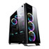 Thumbnail 1 : SaharaGaming P35 RGB Tempered Glass Mid Tower PC Gaming Case (2021 NEW)