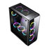 Thumbnail 2 : SaharaGaming P35 RGB Tempered Glass Mid Tower PC Gaming Case (2021 NEW)